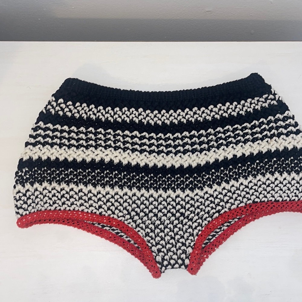 Zara knitted shorts